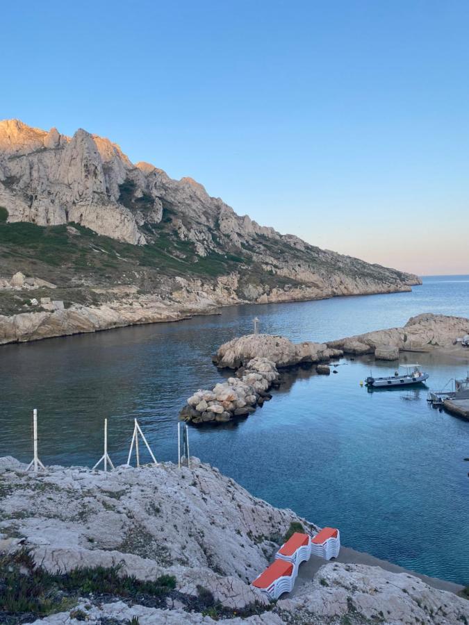 Au Coeur Du Parc National Du Massif Des Calanques, La Flibuste Des Goudes, Maison 2 Chambres, Climatisee, Jardins, Solarium, Proche Plage, Large Vue Mer 마르세유 외부 사진