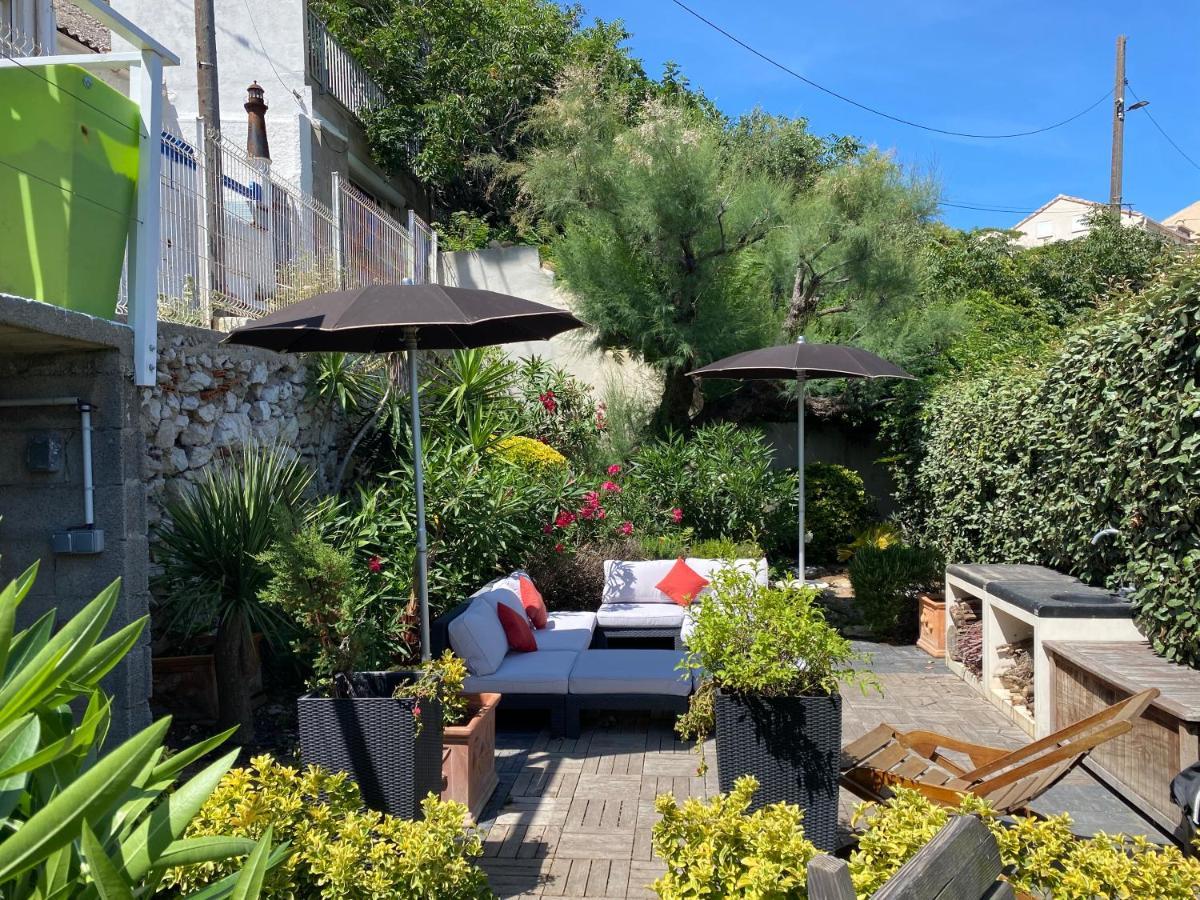 Au Coeur Du Parc National Du Massif Des Calanques, La Flibuste Des Goudes, Maison 2 Chambres, Climatisee, Jardins, Solarium, Proche Plage, Large Vue Mer 마르세유 외부 사진