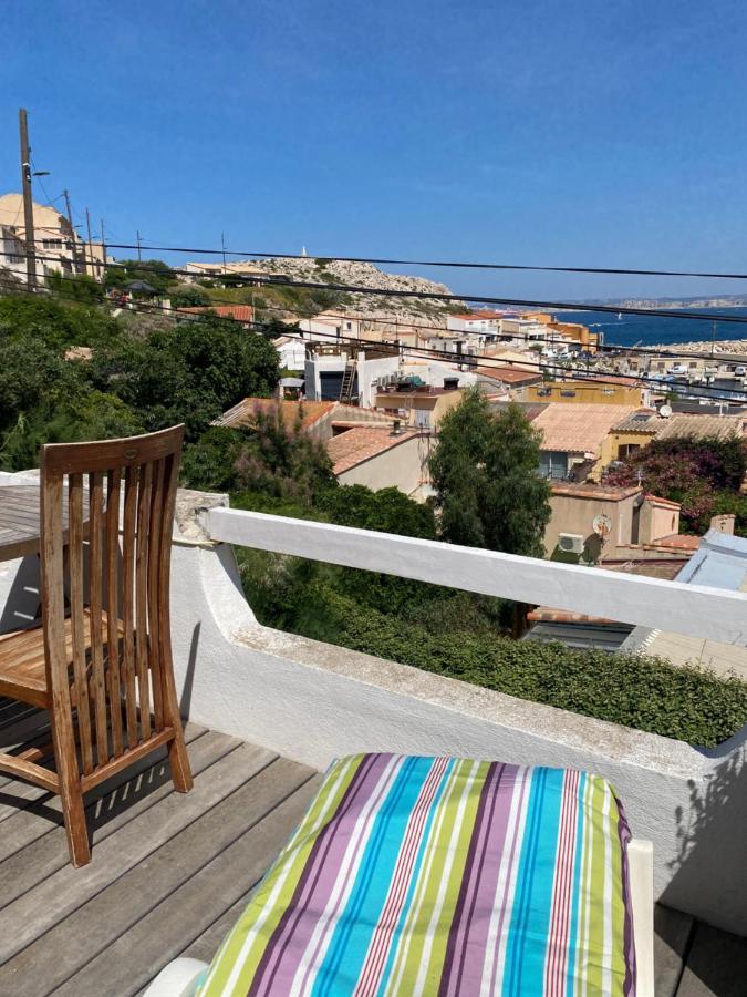 Au Coeur Du Parc National Du Massif Des Calanques, La Flibuste Des Goudes, Maison 2 Chambres, Climatisee, Jardins, Solarium, Proche Plage, Large Vue Mer 마르세유 외부 사진