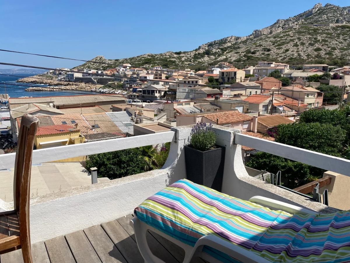 Au Coeur Du Parc National Du Massif Des Calanques, La Flibuste Des Goudes, Maison 2 Chambres, Climatisee, Jardins, Solarium, Proche Plage, Large Vue Mer 마르세유 외부 사진