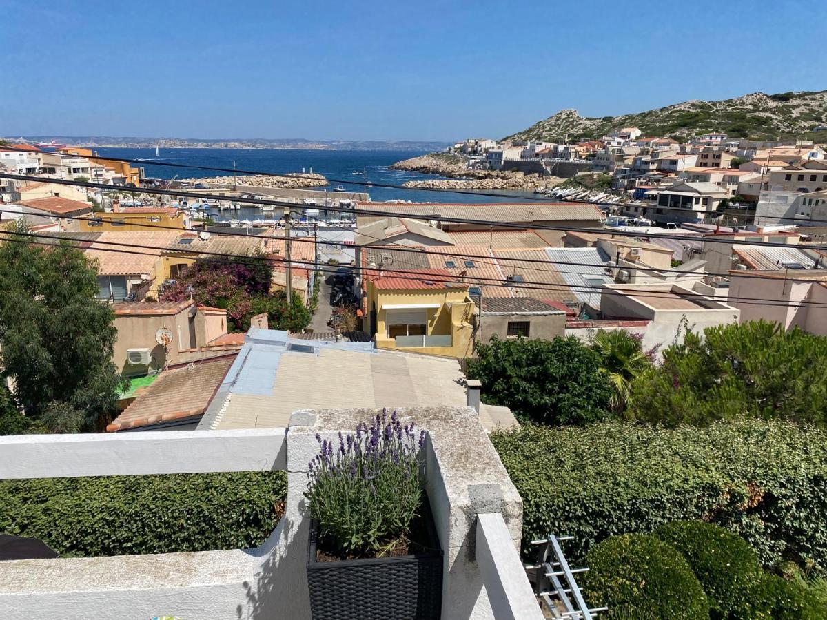 Au Coeur Du Parc National Du Massif Des Calanques, La Flibuste Des Goudes, Maison 2 Chambres, Climatisee, Jardins, Solarium, Proche Plage, Large Vue Mer 마르세유 외부 사진