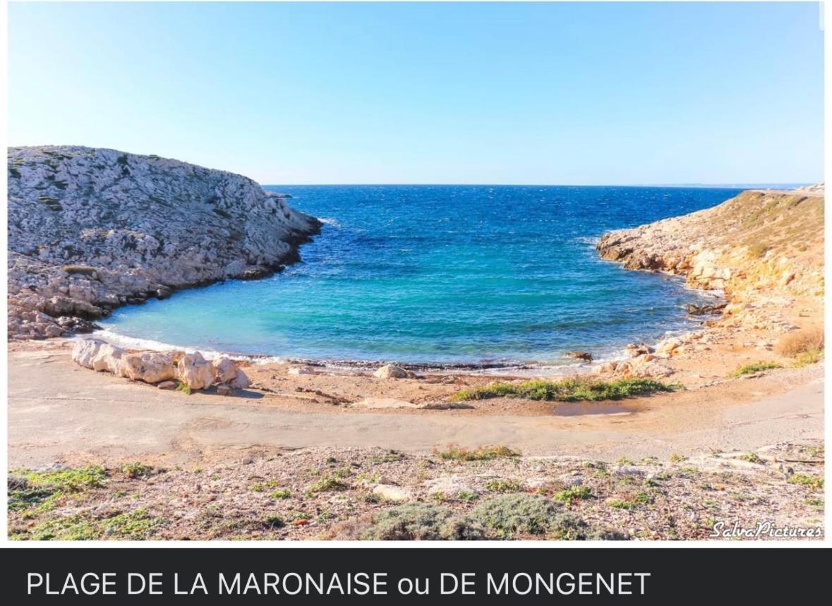 Au Coeur Du Parc National Du Massif Des Calanques, La Flibuste Des Goudes, Maison 2 Chambres, Climatisee, Jardins, Solarium, Proche Plage, Large Vue Mer 마르세유 외부 사진