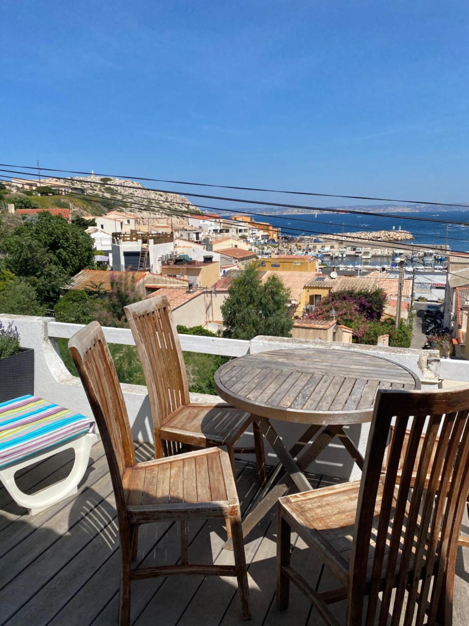 Au Coeur Du Parc National Du Massif Des Calanques, La Flibuste Des Goudes, Maison 2 Chambres, Climatisee, Jardins, Solarium, Proche Plage, Large Vue Mer 마르세유 외부 사진