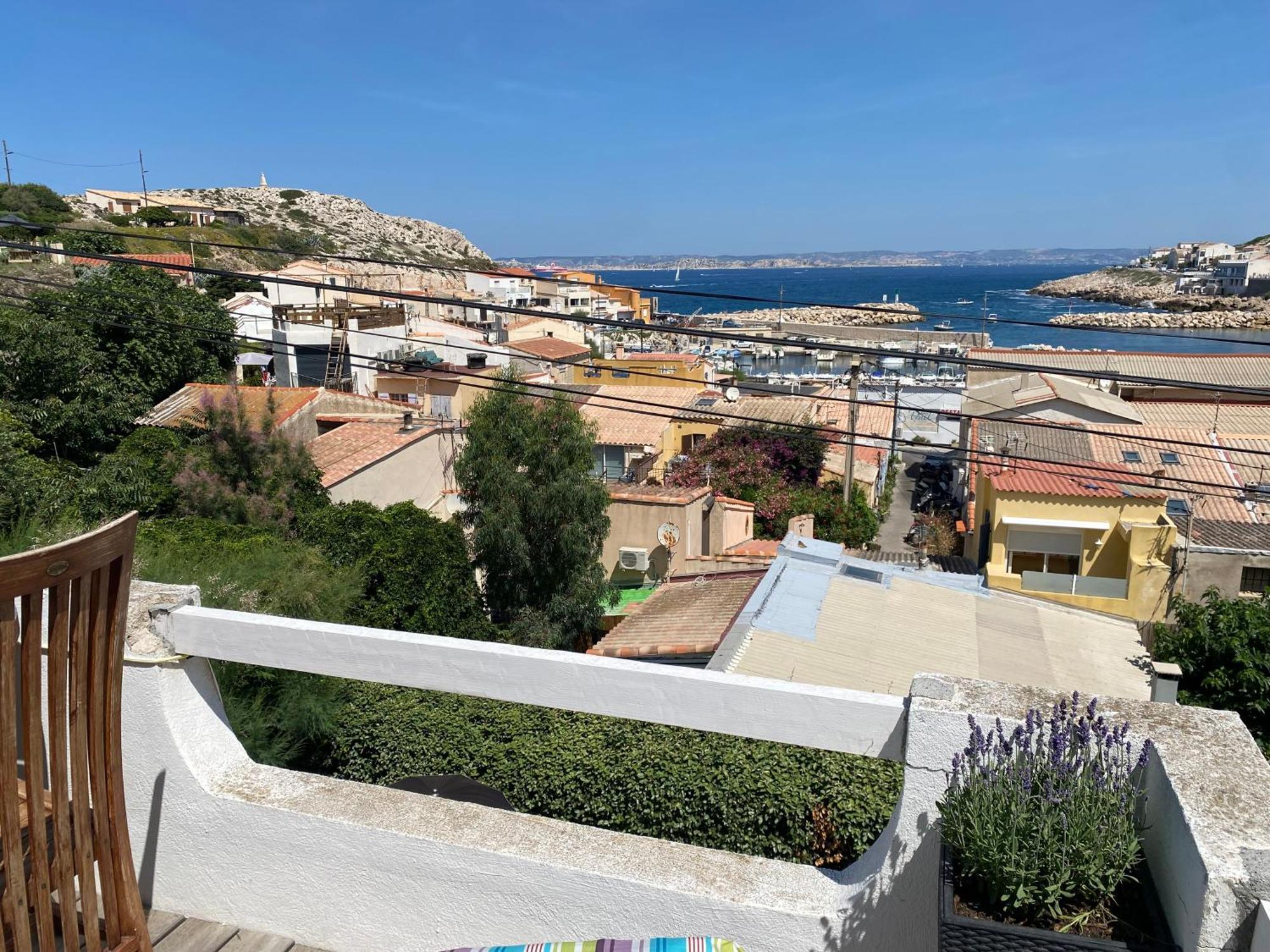 Au Coeur Du Parc National Du Massif Des Calanques, La Flibuste Des Goudes, Maison 2 Chambres, Climatisee, Jardins, Solarium, Proche Plage, Large Vue Mer 마르세유 외부 사진