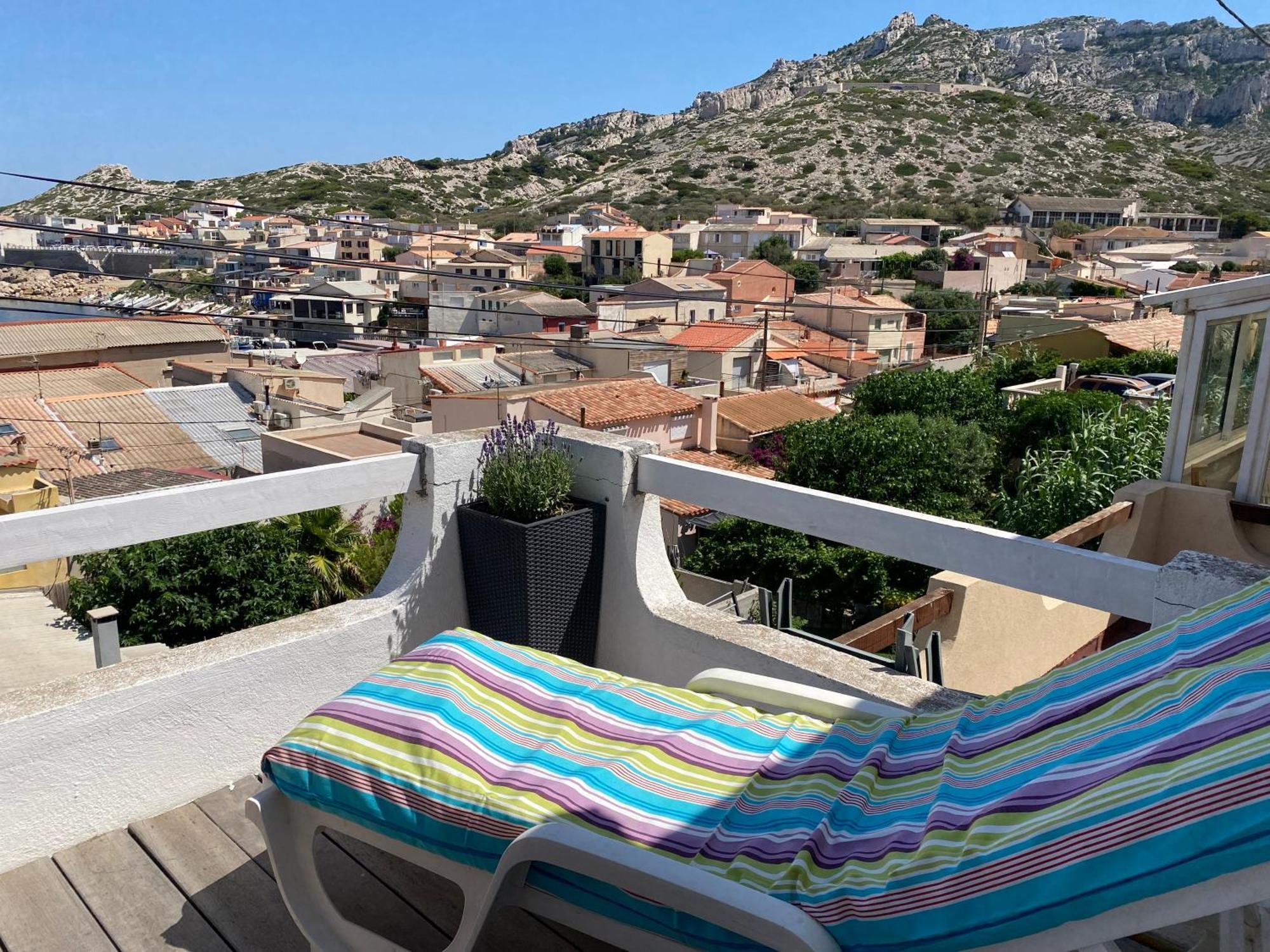 Au Coeur Du Parc National Du Massif Des Calanques, La Flibuste Des Goudes, Maison 2 Chambres, Climatisee, Jardins, Solarium, Proche Plage, Large Vue Mer 마르세유 외부 사진